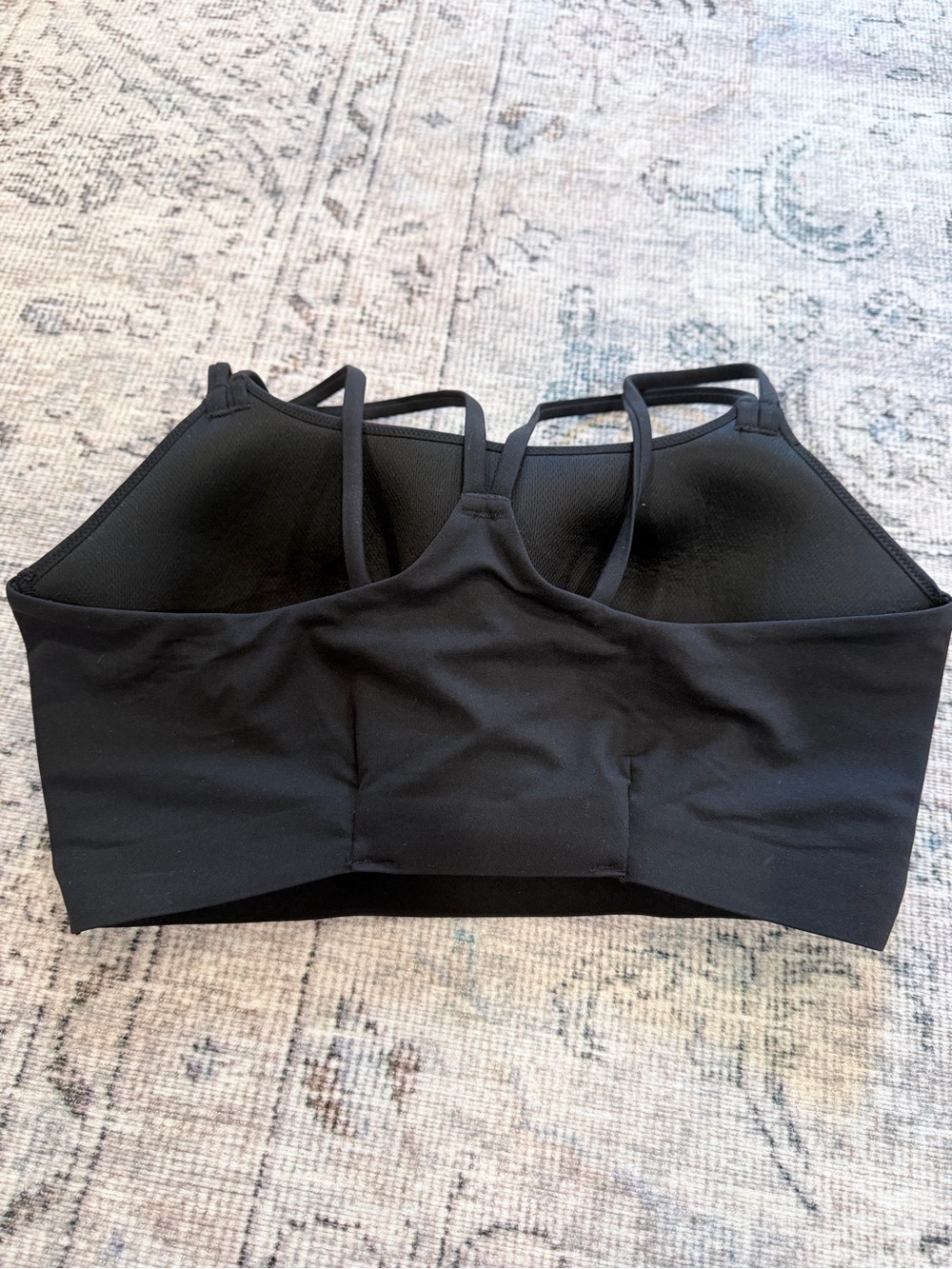 Soma Black Double-Strap Seamless Sports Bralette - Picture 3 of 3